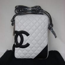 Imitation Chanel Cambon bags Ladies White Lambskin