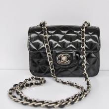 Imitation Chanel Classic Flap bags Enamel Cross Body Bag