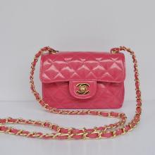 Imitation Chanel Classic Flap bags Ladies Pink 1115