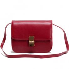 Imitation Cheap Celine Red Crocodile Cross Body Bag