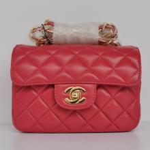 Imitation Cheap Chanel Classic Flap bags Red Lambskin