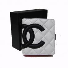 Imitation Cheap Chanel Wallet White Lambskin