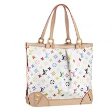 Imitation Cheap Louis Vuitton Monogram Multicolore White Canvas