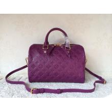 Imitation Designer Louis Vuitton Monogram Empreinte Speedy Bandouliere 30 Bag M41027 Amethyste