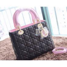 Imitation Dior Lady Black Lambskin