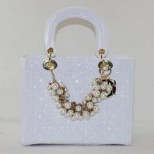 Imitation Dior Lambskin Ladies White