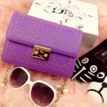 Imitation Dior Purple Calfskin