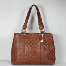 Imitation Gucci Shoulder bags Ladies Coffee Cow Leather For Sale