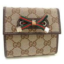 Imitation Gucci Wallet Khaki Ladies YT8335