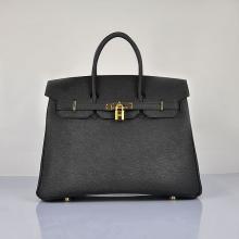 Imitation Hermes Original leather YT3575 Black Cow Leather