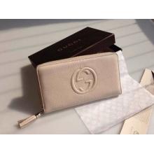 Imitation High Quality Gucci Wallet Beige Calfskin