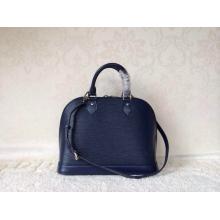 Imitation Louis Vuitton Epi Alma PM Bag M40620 Indigo