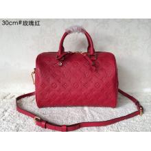 Imitation Louis Vuitton Monogram Empreinte Speedy Bandouliere 30 Bag Rosy