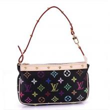 Imitation Louis Vuitton Monogram Multicolore Ladies M92648 Black