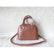 Imitation Louis Vuitton Monogram Vernis Alma BB Bag Nude UK