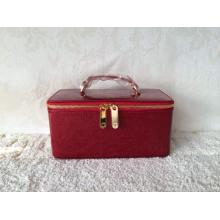 Imitation Louis Vuitton Monogram Vernis Zip Vanity Bag Red