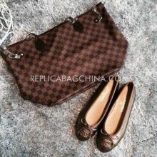 Imitation Louis Vuitton Shopping Bag Brown