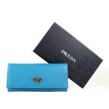 Imitation Prada Blue Ladies Cow Leather