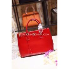 Imitation Prada Handbag Red YT4774 Calfskin