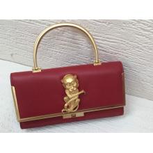 Imitation Valentino Monkey Buckle Clutch Bag Red