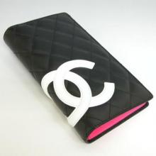 Knockoff Chanel Wallet Black Ladies YT2982