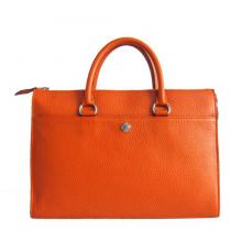 Knockoff Hermes Briefcases Orange Unisex YT7490