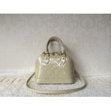 Knockoff Louis Vuitton Monogram Vernis Alma BB Bag Beige