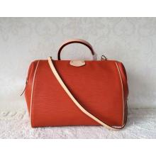 Luxury Louis Vuitton Doc Speedy Epi PM Bag Fall Winter 2014 Orange