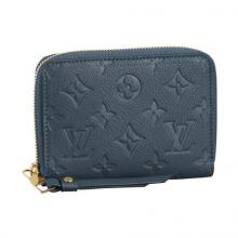 Luxury Louis Vuitton Monogram Empreinte Cow Leather Ladies Blue