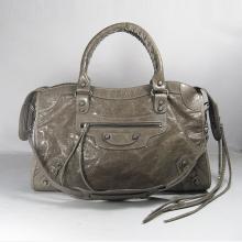 Quality Balenciaga Ladies Grey Crocodile