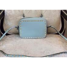 Replica AAA Valentino Rockstud Cross Body Bag Pale Blue 2B0809