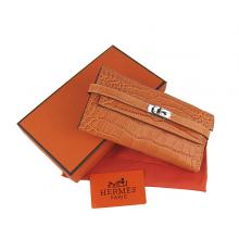 Replica AAAAA Hermes Clutches Orange H009 Online Sale