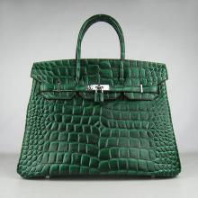 Replica Birkin Green Handbag Ladies