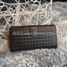 Replica Bottega Veneta Purse Calfskin Black