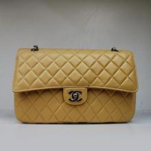 Replica Chanel Classic Flap bags YT0679 Ladies Yellow