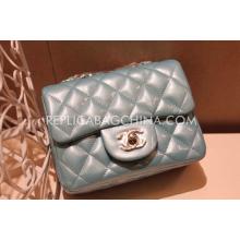 Replica Chanel Classic Flap Green Leather