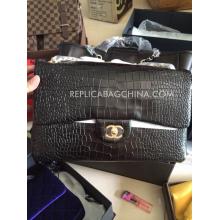 Replica Chanel Classic Flap Handbag Genuine Leather