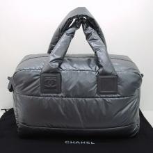 Replica Chanel Grey Lambskin