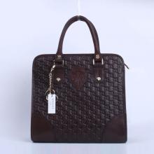 Replica Gucci Brown Cow Leather Online