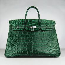 Replica Hermes Birkin Green YT4187