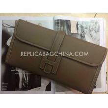 Replica Hermes Clutch YT8727 Coffee