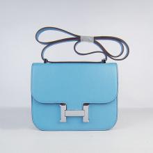 Replica Hermes Constance Blue Cross Body Bag Ladies