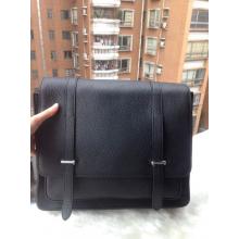 Replica Hermes Steven 34cm Men's Bag Black