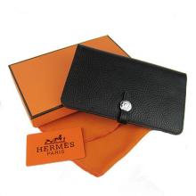 Replica Hermes Wallet Cow Leather YT2618