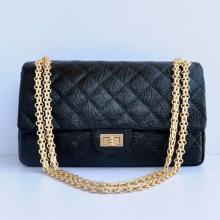 Replica Hot 2.55 Reissue Flap Cow Leather Black Ladies