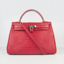 Replica Kelly Crocodile Red 6108