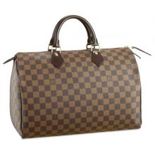 Replica Louis Vuitton Damier Canvas Cow Leather N41523