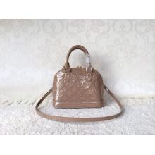 Replica Louis Vuitton Monogram Vernis Alma BB Bag M90176 Galet