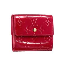 Replica Louis Vuitton Monogram Vernis Enamel Red Wallet