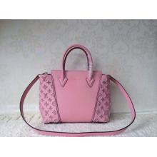 Replica Louis Vuitton Monogram W PM Tote Bag Pink